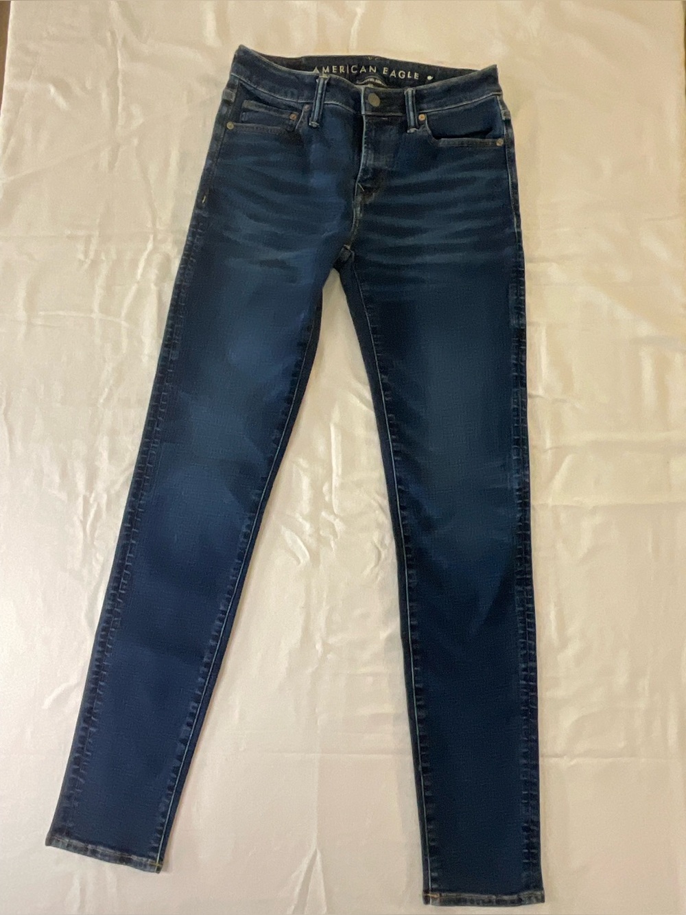 American Eagle Men’s Skinny Jeans 30X34 Next Level AirFlex Dark Wash